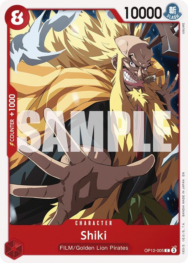 Image for Shiki [OP12-005] - One Piece Card Game