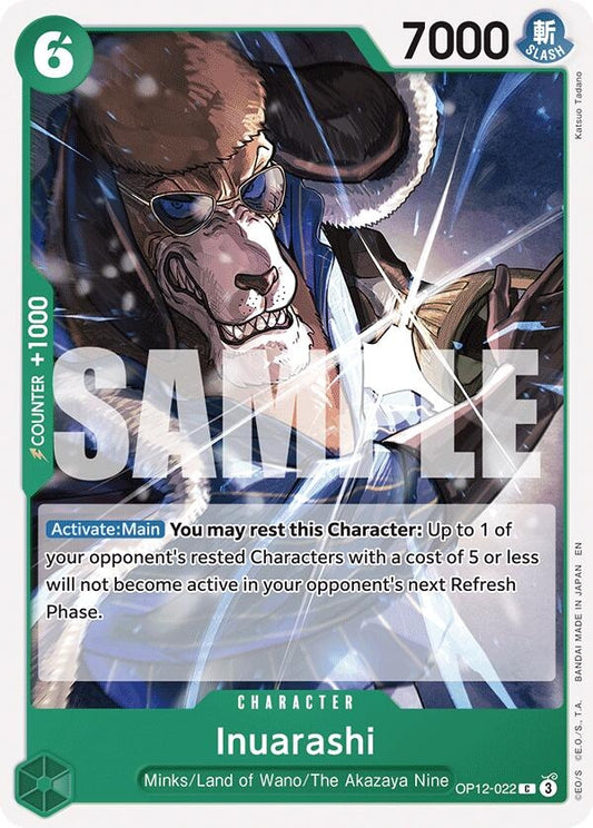 Image for Inuarashi [OP12-022] - One Piece Card Game