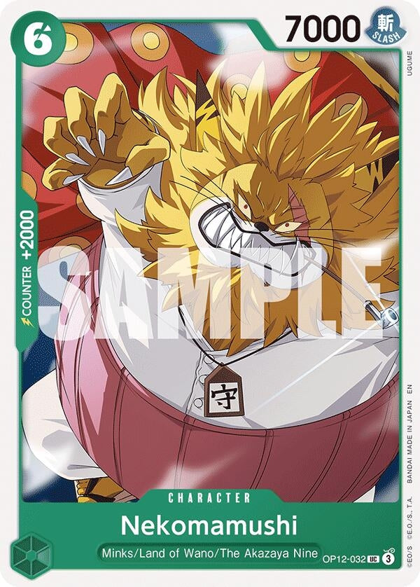 Image for Nekomamushi [OP12-032] - One Piece Card Game