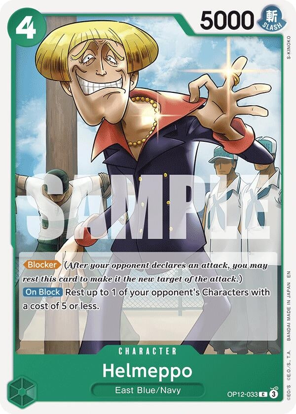 Image for Helmeppo [OP12-033] - One Piece Card Game