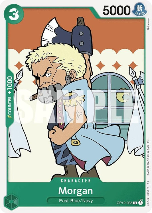 Image for Morgan [OP12-035] - One Piece Card Game