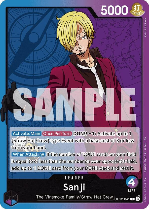 Image for Sanji (041) [OP12-041] - One Piece Card Game