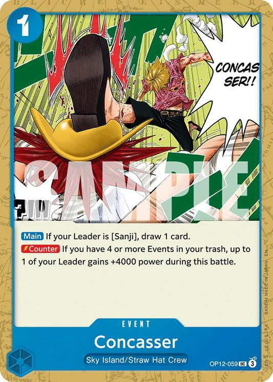 Image for Concasser [OP12-059] - One Piece Card Game