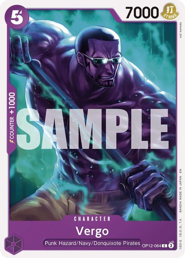 Image for Vergo [OP12-064] - One Piece Card Game