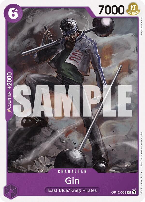 Image for Gin [OP12-068] - One Piece Card Game
