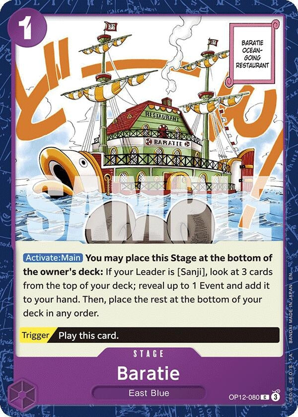 Image for Baratie [OP12-080] - One Piece Card Game