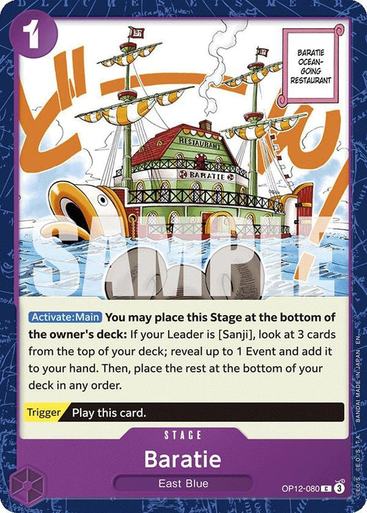 Image for Baratie [OP12-080] - One Piece Card Game