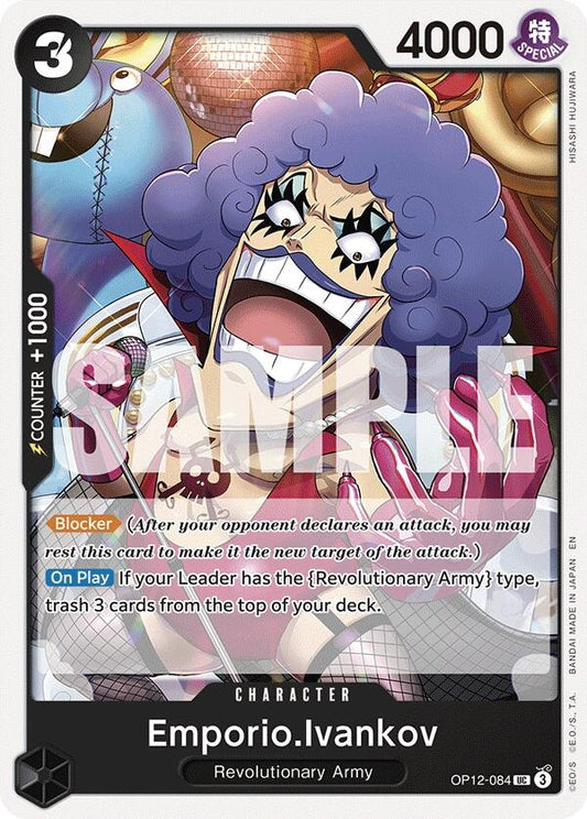 Image for Emporio.Ivankov (084) [OP12-084] - One Piece Card Game