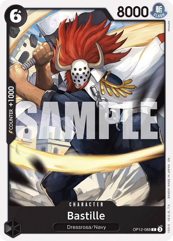 Image for Bastille [OP12-088] - One Piece Card Game