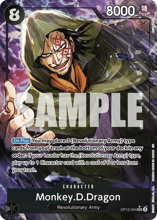 Image for Monkey.D.Dragon (Alternate Art) [OP12-094] - One Piece Card Game