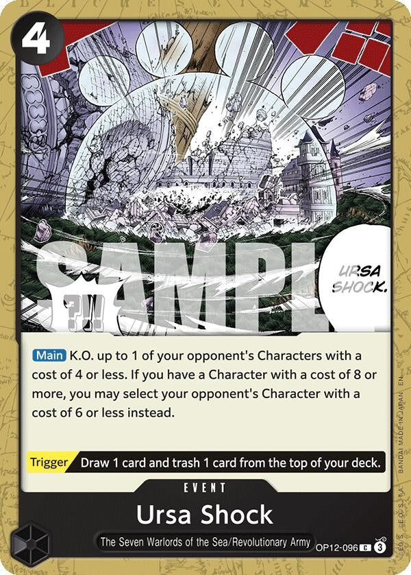 Image for Ursa Shock [OP12-096] - One Piece Card Game