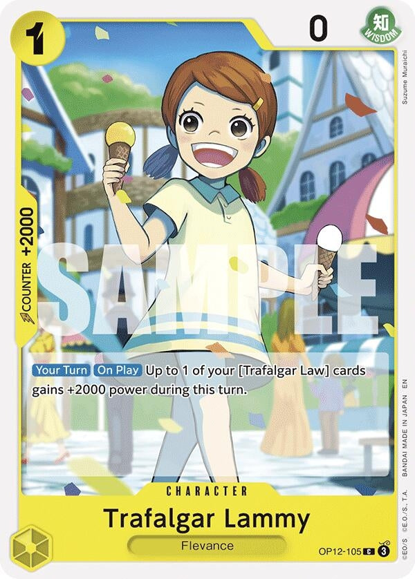 Image for Trafalgar Lammy [OP12-105] - One Piece Card Game
