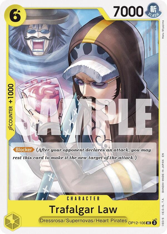 Image for Trafalgar Law (106) [OP12-106] - One Piece Card Game