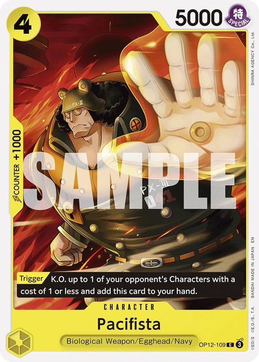 Image for Pacifista [OP12-109] - One Piece Card Game