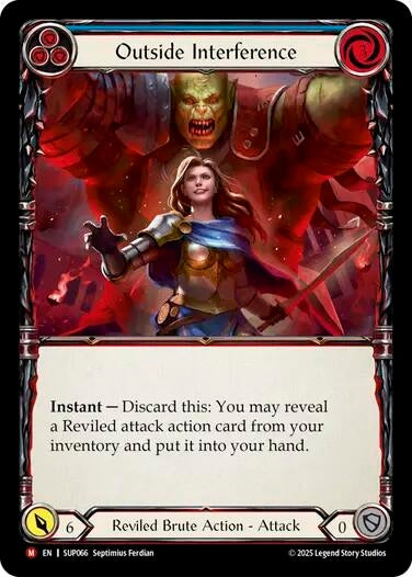 Image for Outside Interference [SUP066] - Flesh and Blood TCG