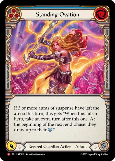 Image for Standing Ovation [APS019] - Flesh and Blood TCG