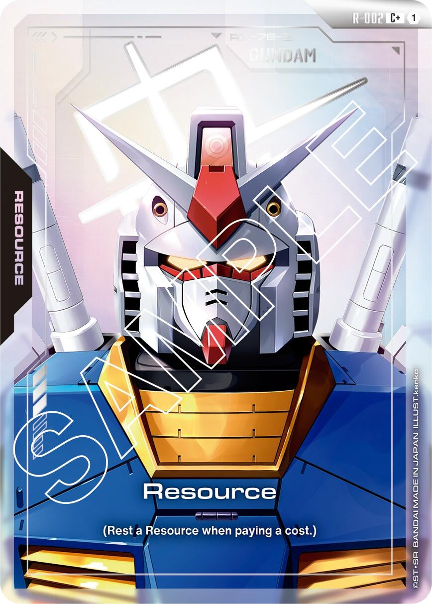 Image for Resource (R-002) (C+) [R-002] - Gundam Card Game