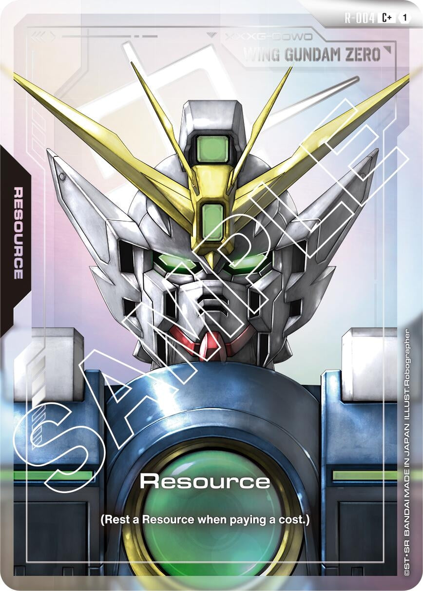 Image for Resource (R-004) (C+) [R-004] - Gundam Card Game