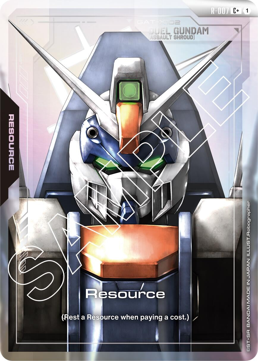 Image for Resource (R-007) (C+) [R-007] - Gundam Card Game
