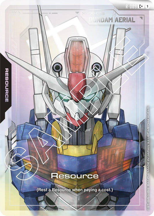 Image for Resource (R-009) (C+) [R-009] - Gundam Card Game