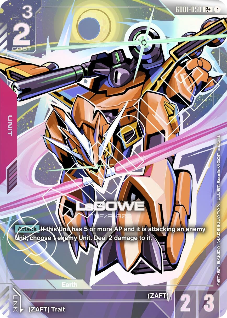 Image for LaGOWE (R+) [GD01-050] - Gundam Card Game