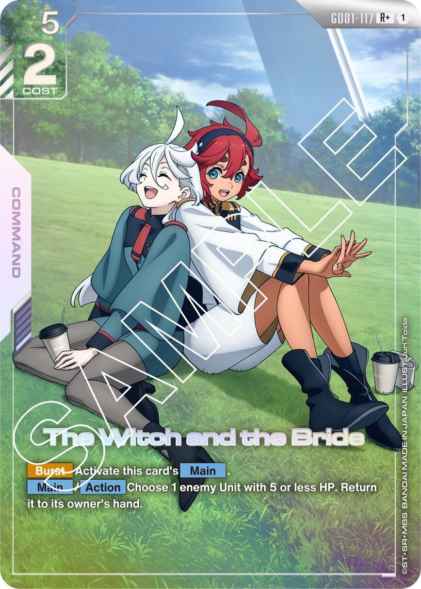 Image for The Witch and the Bride (R+) [GD01-117] - Gundam Card Game
