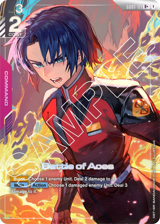 Image for Battle of Aces (R+) [GD01-111] - Gundam Card Game