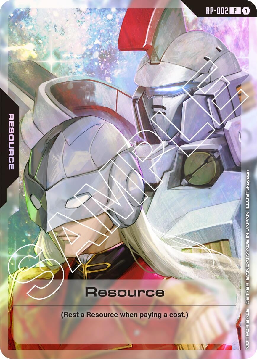 Image for Resource (RP-002) (Mobile Suit Gundam Wing) [RP-002] - Gundam Card Game