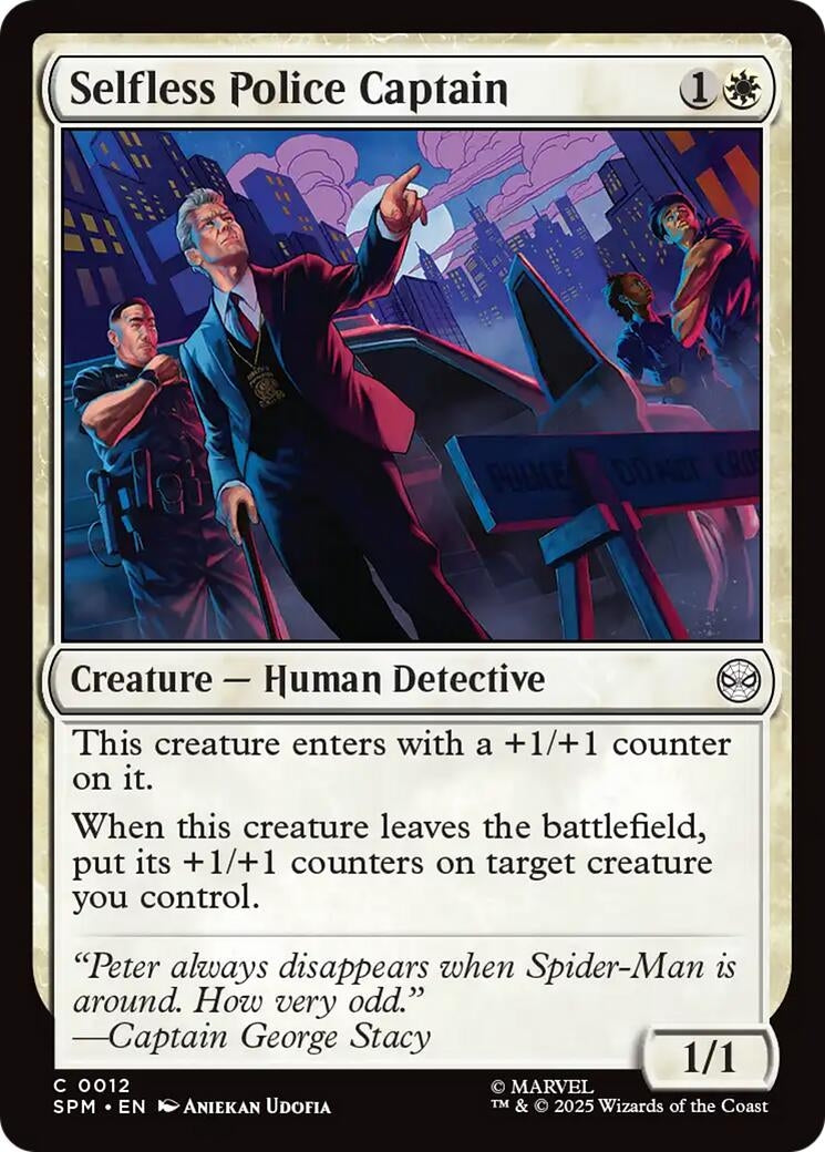 Image for Selfless Police Captain [12] - Magic: The Gathering