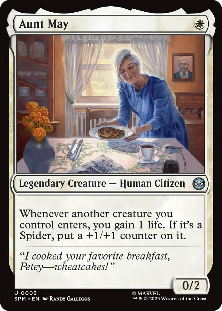 Image for Aunt May [3] - Magic: The Gathering