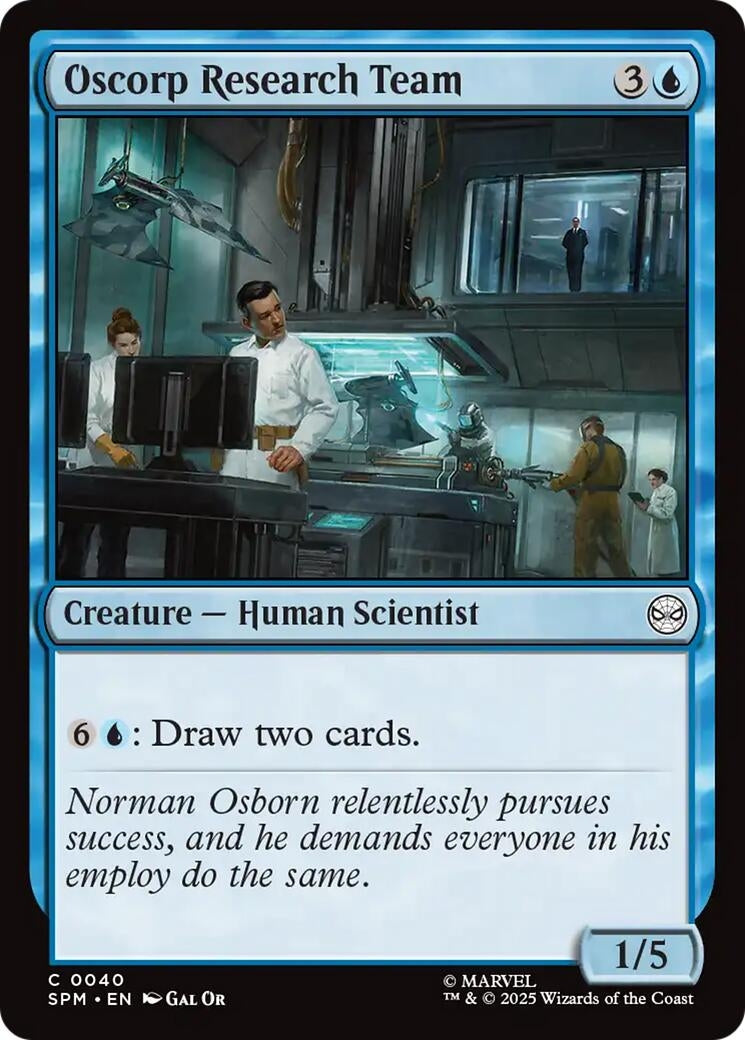 Image for Oscorp Research Team [40] - Magic: The Gathering