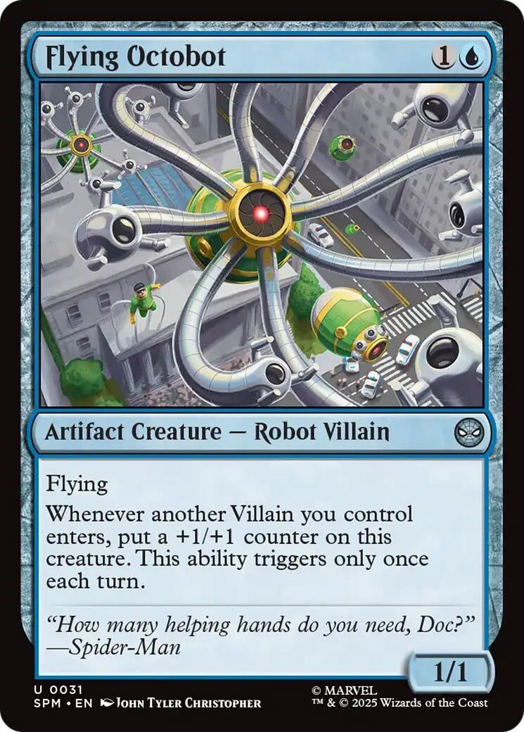 Image for Flying Octobot [31] - Magic: The Gathering