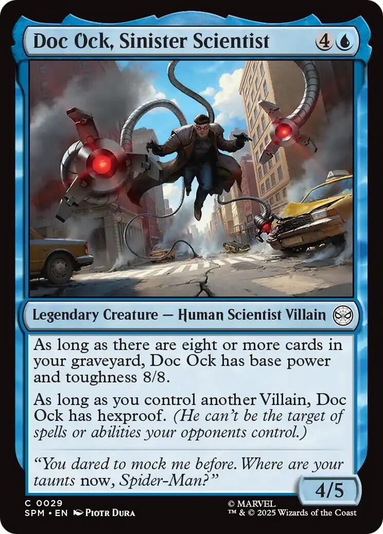 Image for Doc Ock, Sinister Scientist [29] - Magic: The Gathering