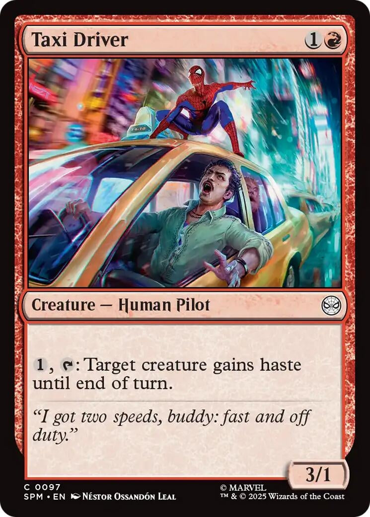 Image for Taxi Driver [97] - Magic: The Gathering