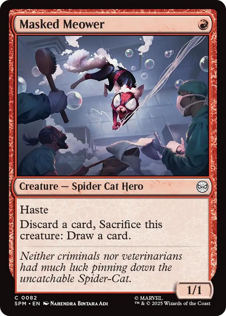 Image for Masked Meower [82] - Magic: The Gathering