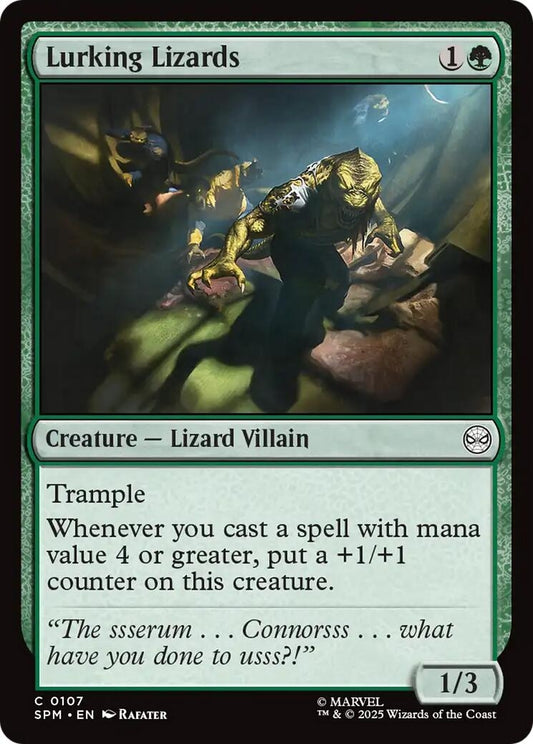 Image for Lurking Lizards [107] - Magic: The Gathering