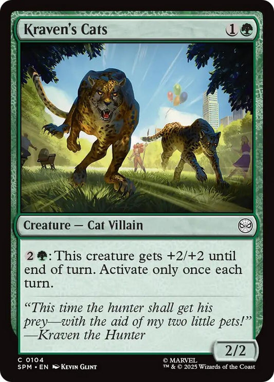 Image for Kraven's Cats [104] - Magic: The Gathering
