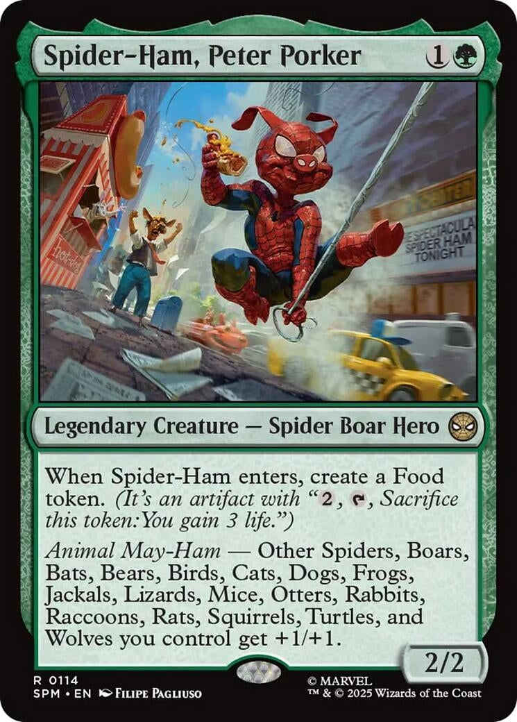 Image for Spider-Ham, Peter Porker [114] - Magic: The Gathering