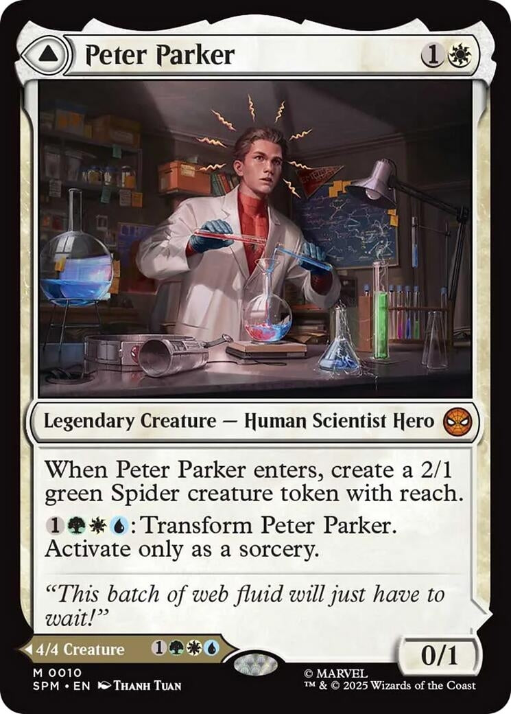 Image for Peter Parker [10] - Magic: The Gathering