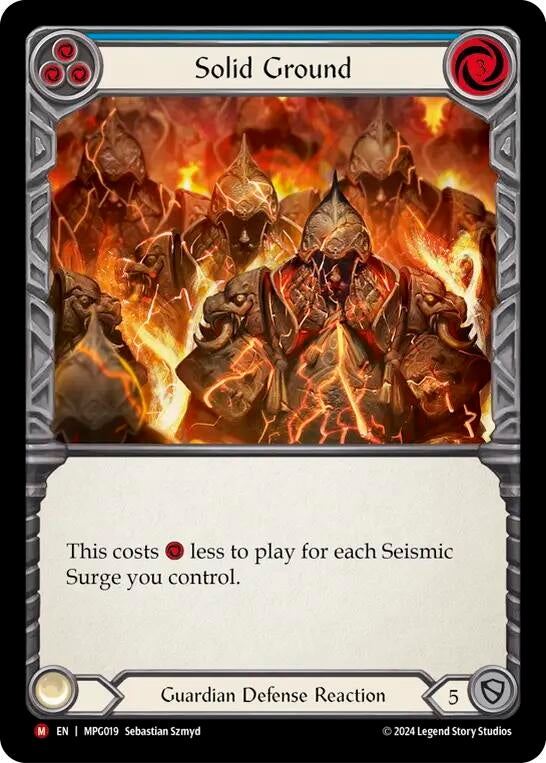 Image for Solid Ground [MPG019] - Flesh and Blood TCG