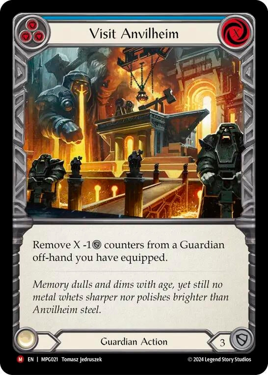 Image for Visit Anvilheim [MPG021] - Flesh and Blood TCG