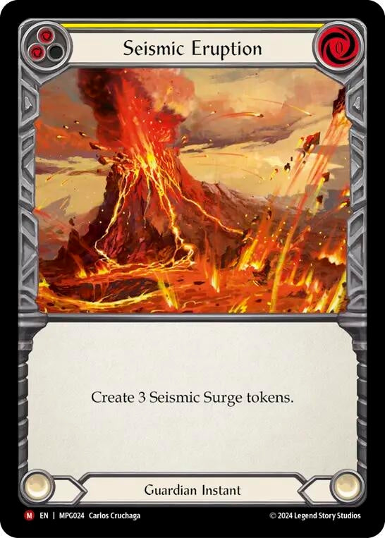 Image for Seismic Eruption [MPG024] - Flesh and Blood TCG