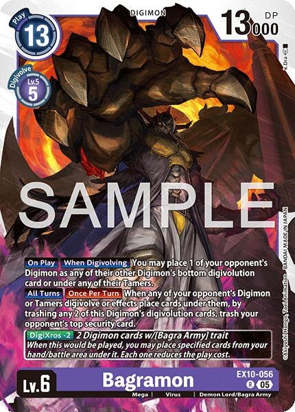 Image for Bagramon [EX10-056 R] - Digimon Card Game