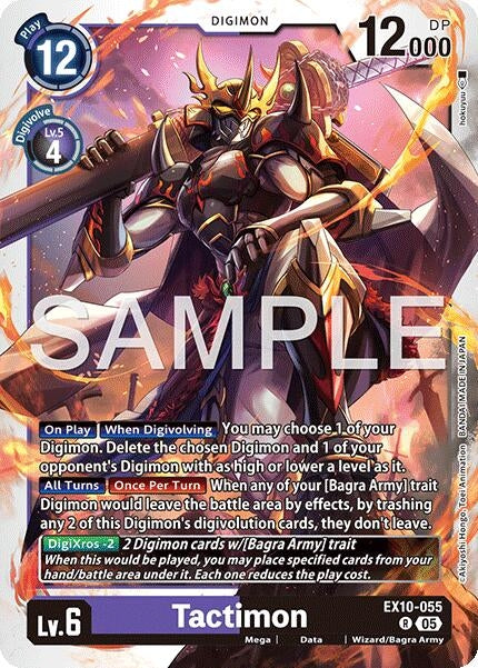 Image for Tactimon [EX10-055 R] - Digimon Card Game