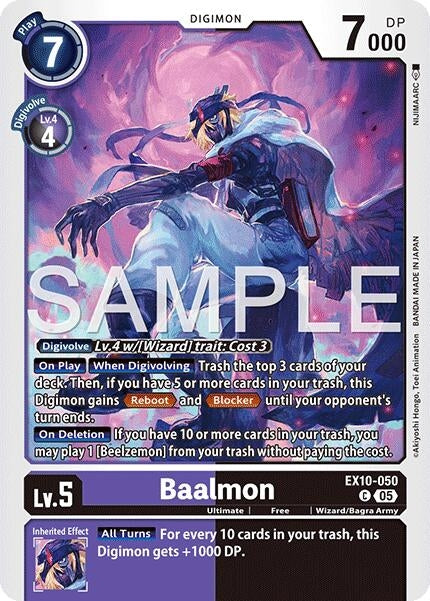 Image for Baalmon [EX10-050 C] - Digimon Card Game