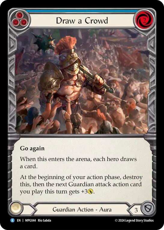 Image for Draw a Crowd [MPG044] - Flesh and Blood TCG