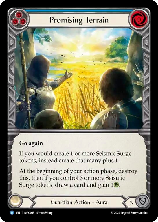 Image for Promising Terrain [MPG045] - Flesh and Blood TCG