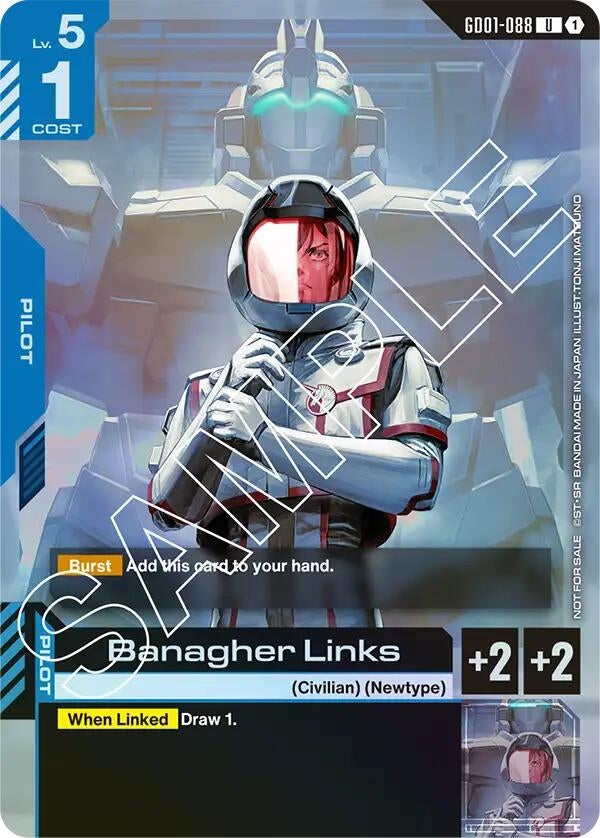 Image for Banagher Links (Launch Event) [GD01-088] - Gundam Card Game