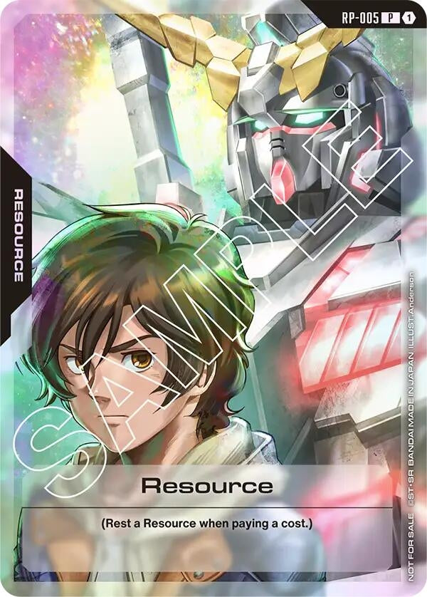 Image for Resource (RP-005) (Mobile Suit Gundam Unicorn) [RP-005] - Gundam Card Game