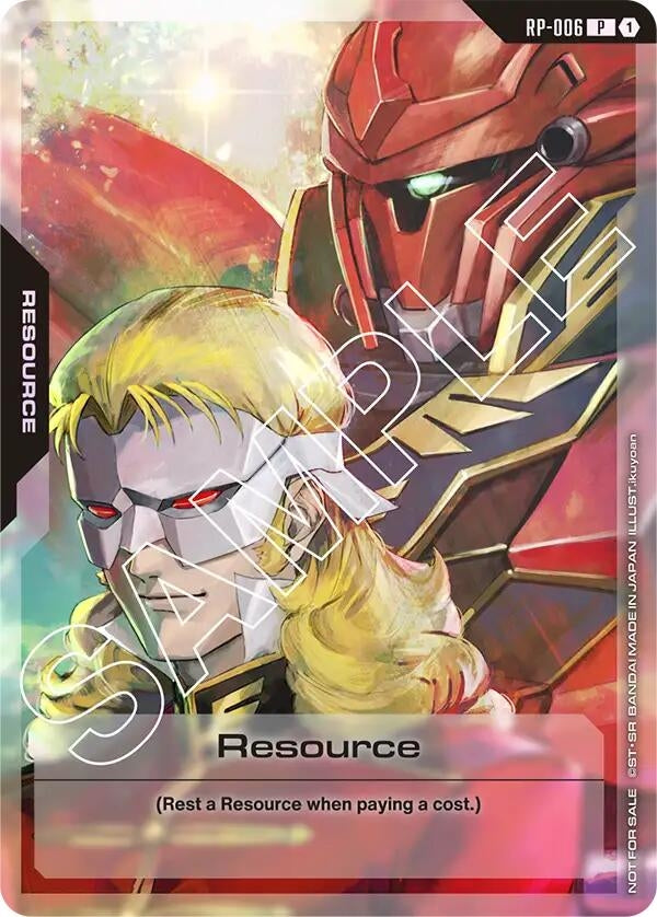 Image for Resource (RP-006) (Mobile Suit Gundam Unicorn) [RP-006] - Gundam Card Game